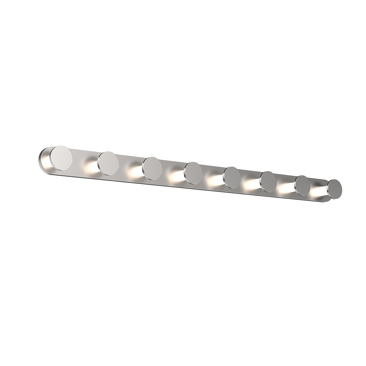 Edna 36-in Brushed Nickel LED Vanity