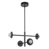 Elixir 22-in Black LED Chandelier