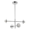Elixir 22-in Chrome LED Chandelier