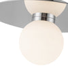 Elixir 10-in Chrome LED Flush Mount