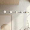Elixir 48-in Chrome LED Linear Pendant