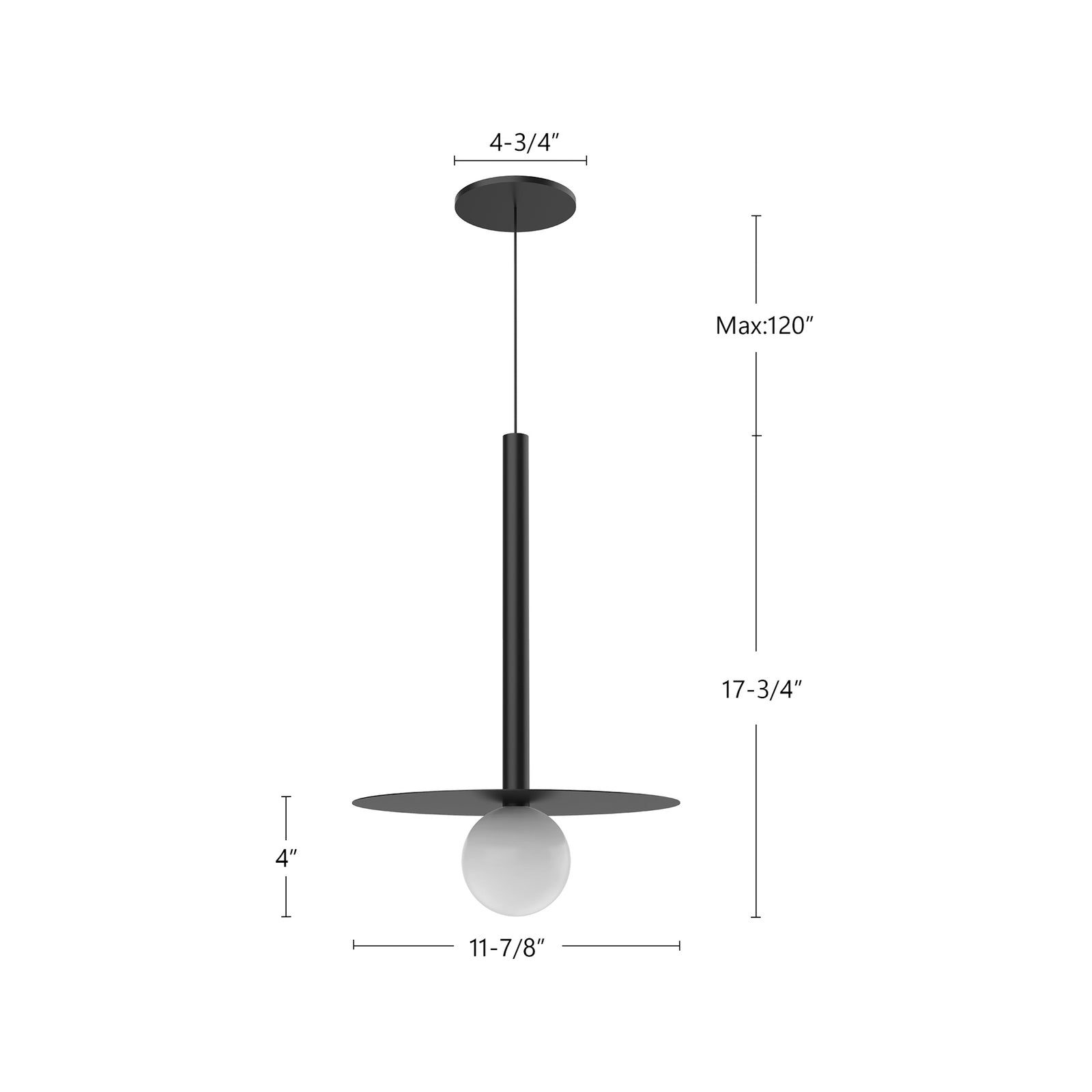 Elixir 19-in Brushed Gold LED Pendant