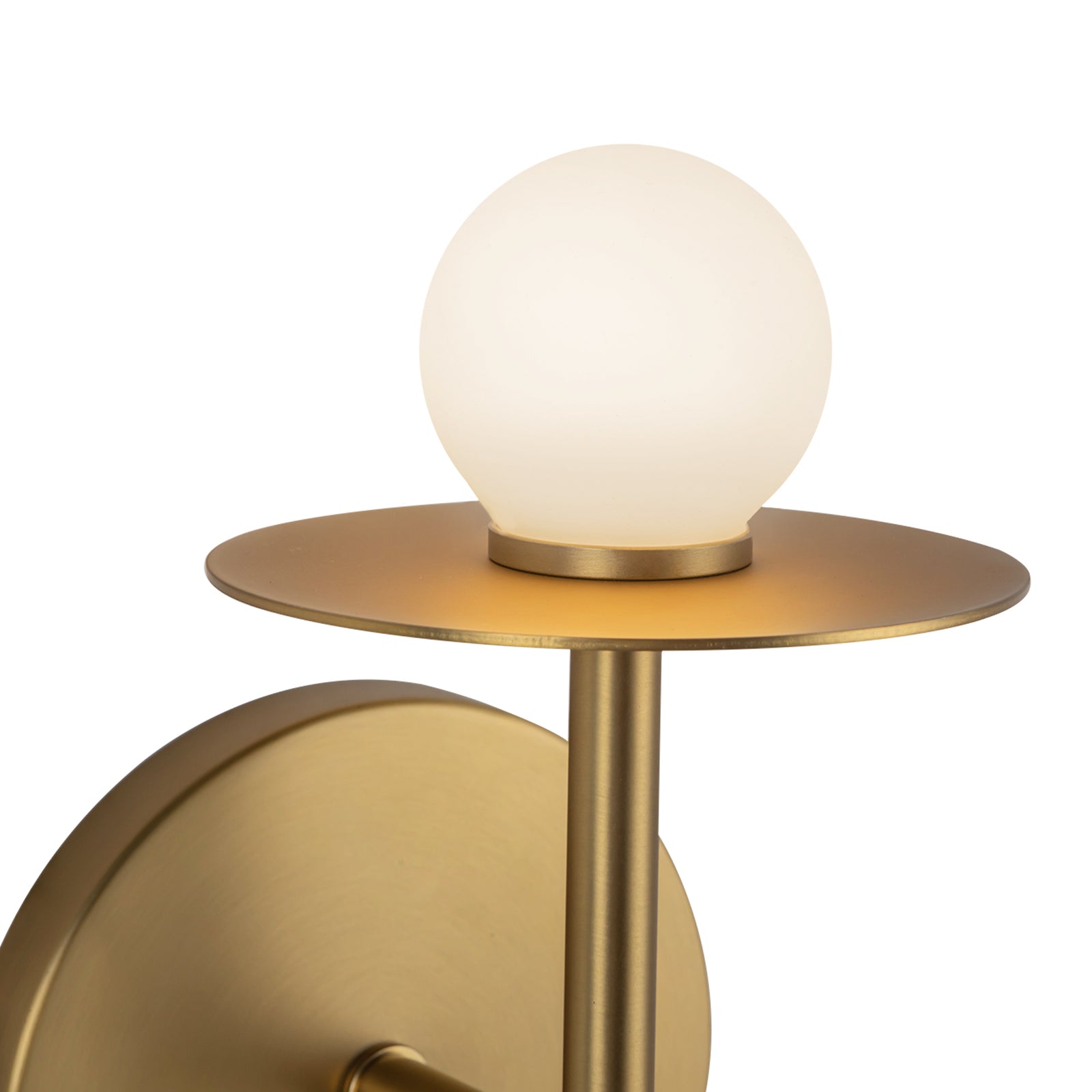 Elixir 10-in Brushed Gold LED Wall Sconce
