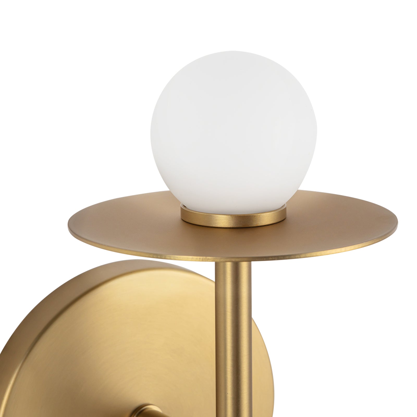 Elixir 10-in Brushed Gold LED Wall Sconce