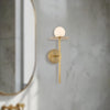 Elixir 16-in Brushed Gold LED Wall Sconce