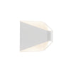 Ellis 6-in White LED Exterior Wall Sconce