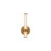 Elsie 12-in Brushed Gold LED Wall/Vanity Light
