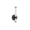 Elsie 12-in Matte Black LED Wall/Vanity Light