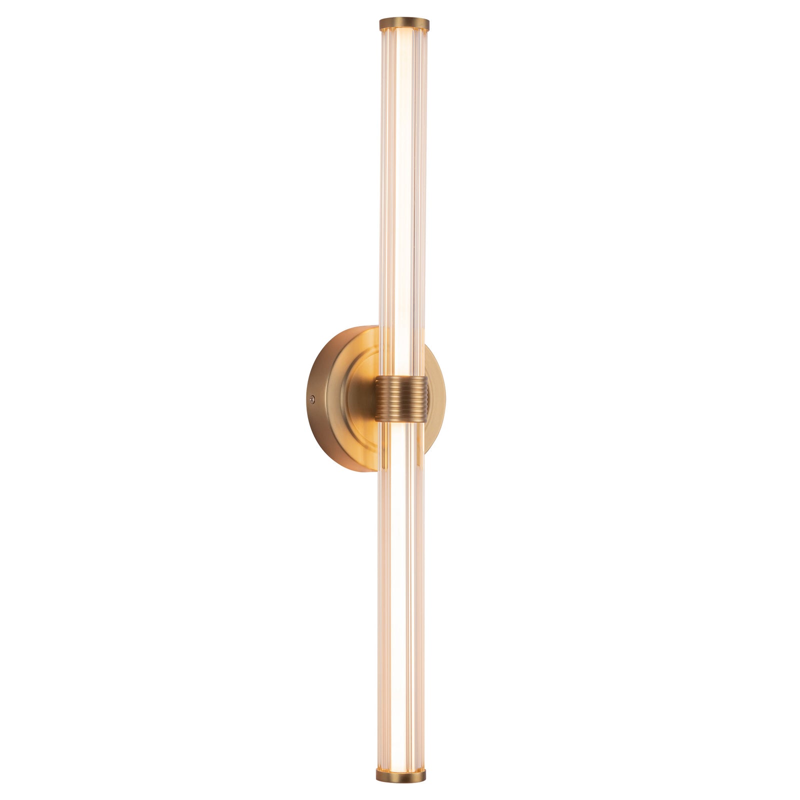 Elsie 24-in Brushed Gold LED Wall/Vanity Light