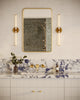Elsie 24-in Brushed Gold LED Wall/Vanity Light
