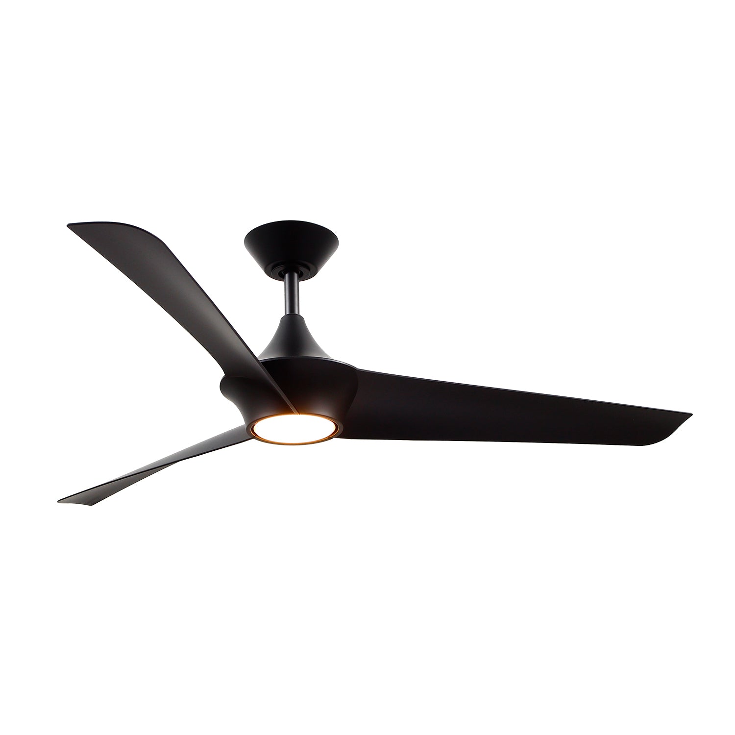 Emiko 56-in Matte Black LED Fans