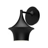 Emiko 7-in Matte Black 1 Light Wall/Vanity