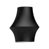 Emiko 10-in Matte Black 1 Light Wall/Vanity