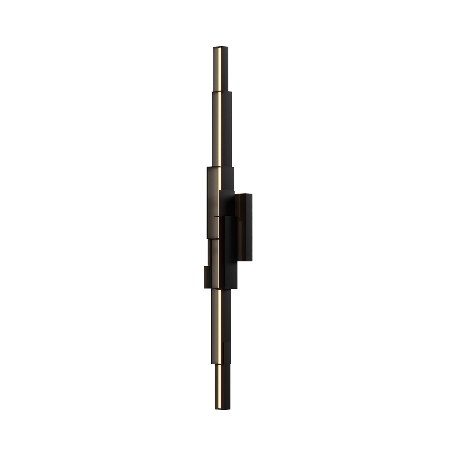 Enzo 48-in Black LED Wall Sconce