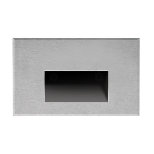 Sonic 3-in Brushed Nickel LED Exterior Wall/Step Lights
