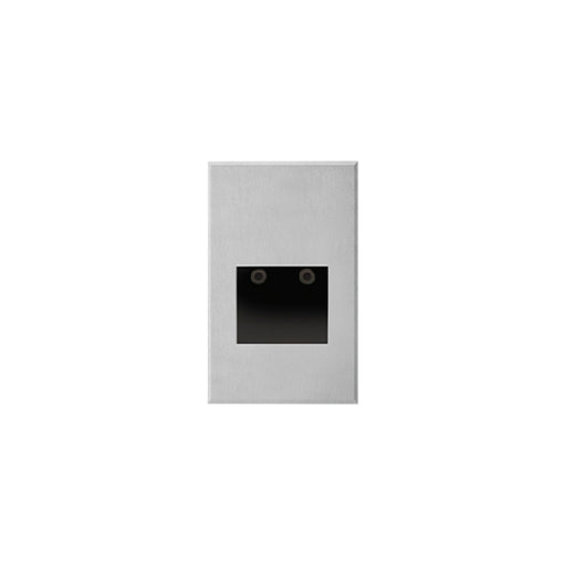 Sonic 5-in Brushed Nickel LED Exterior Wall/Step Lights