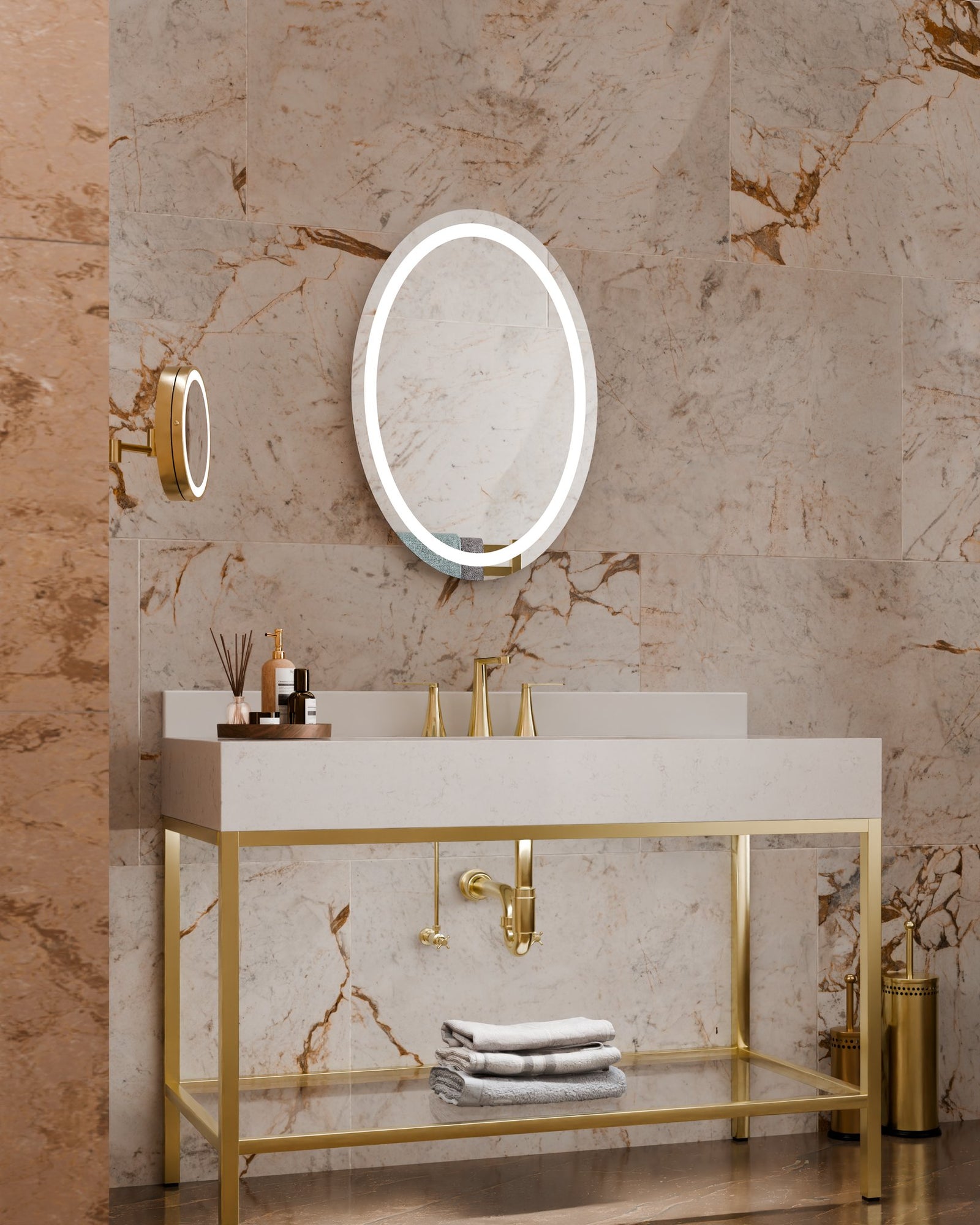 Eternity™ 21 x 30 x 1.75 LED Lighted Mirror — View 3