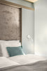 Eton 5-in White LED Wall Sconce