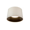 Etta 13-in Pearl White LED Flush Mount