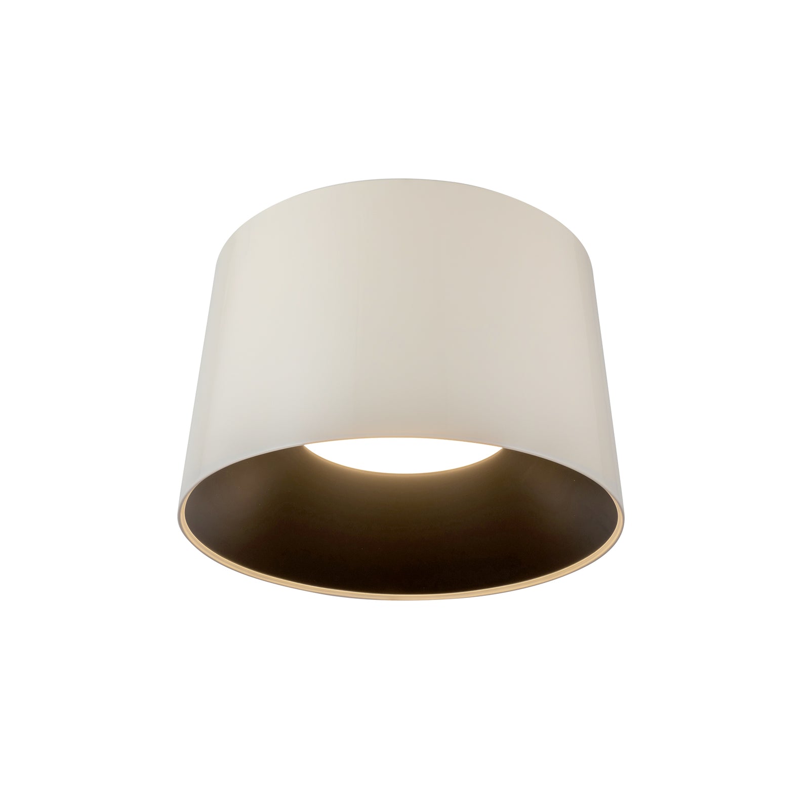 Etta 13-in Pearl White LED Flush Mount