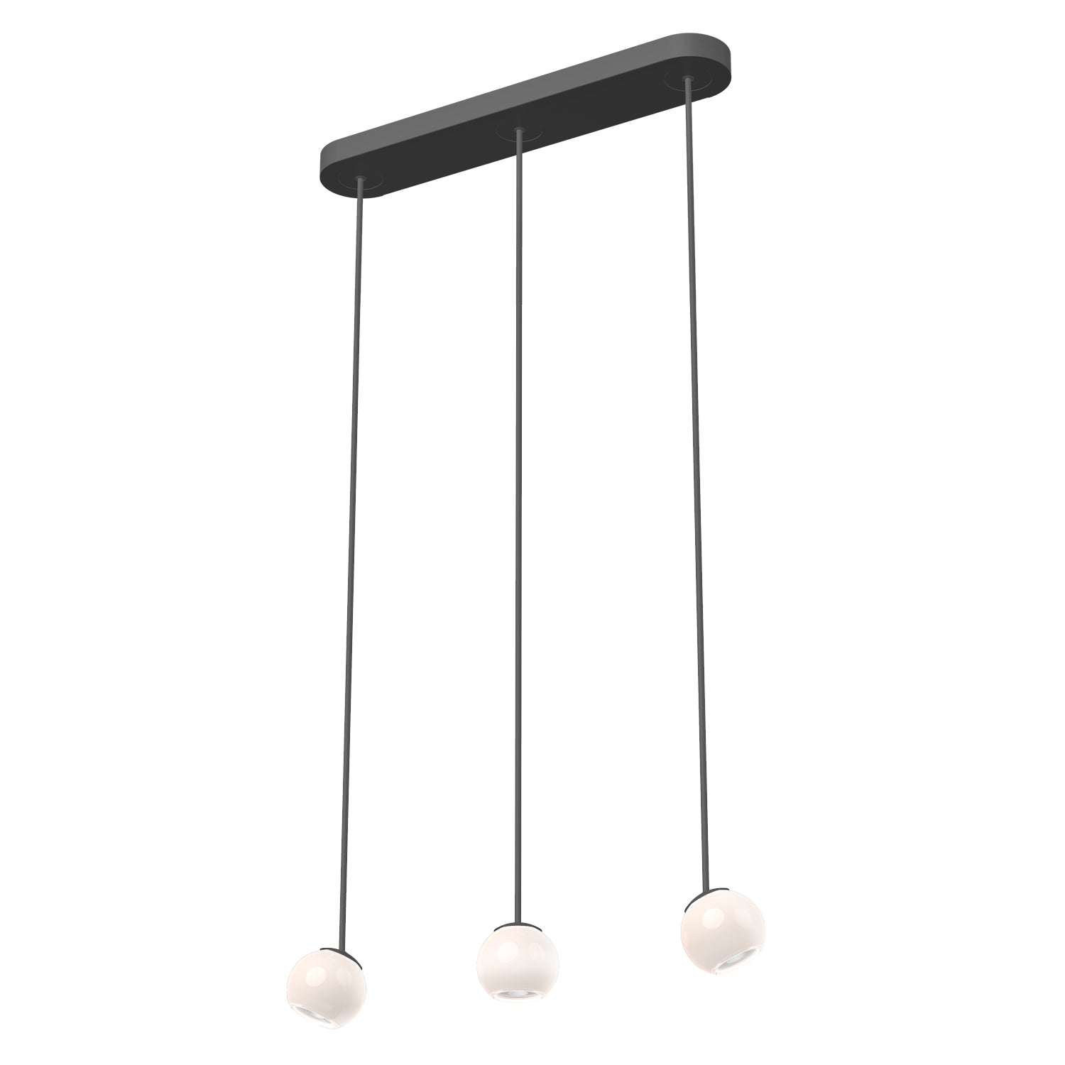 Europa 25-in Black LED Multi Pendant