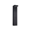 Evans 24-in Black LED Exterior Bollard