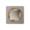 Etna 8-in Gray LED Exterior Wall Sconce