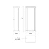 Bravo 14-in Black LED Exterior Wall Sconce