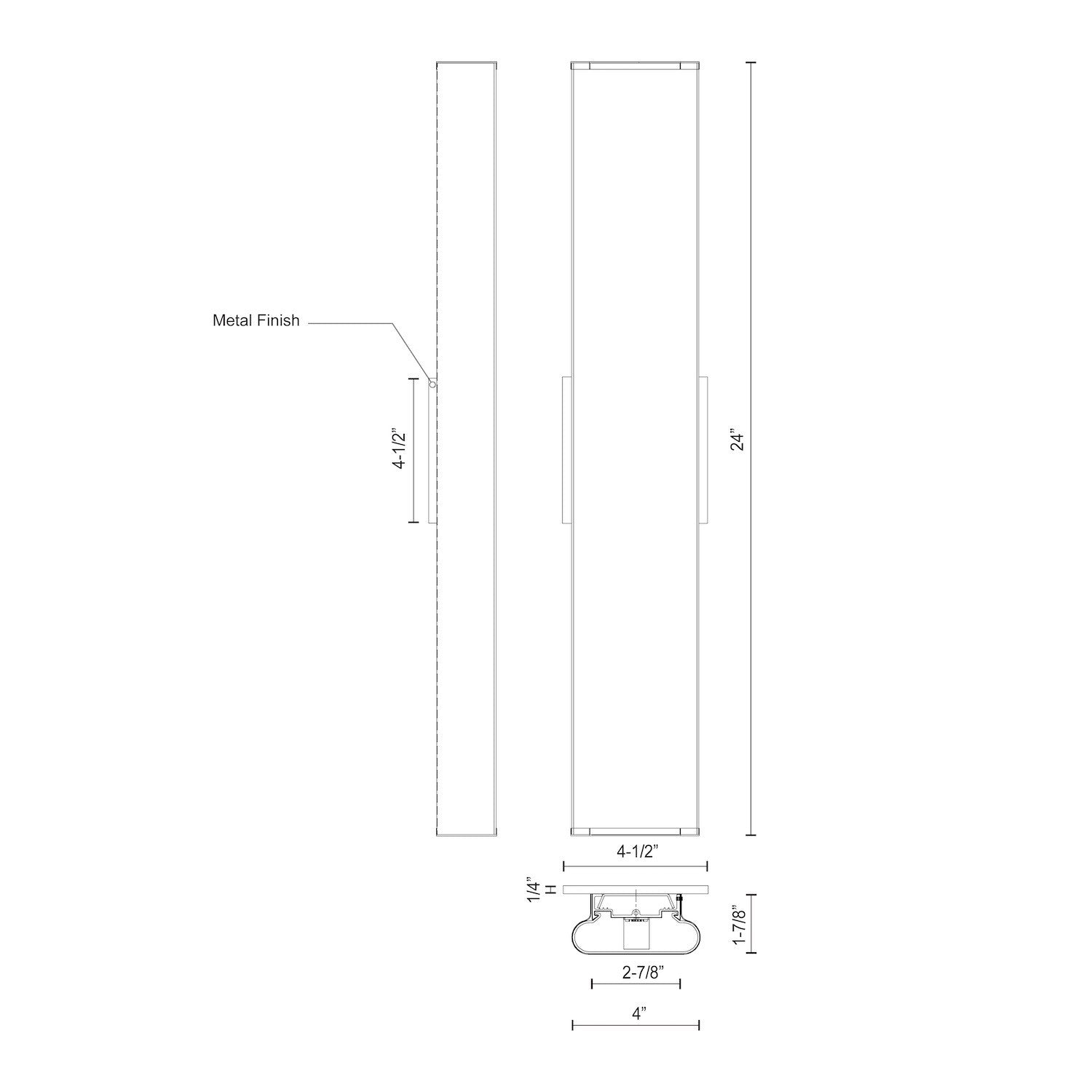 Ferguson 24-in Chrome LED Vanity