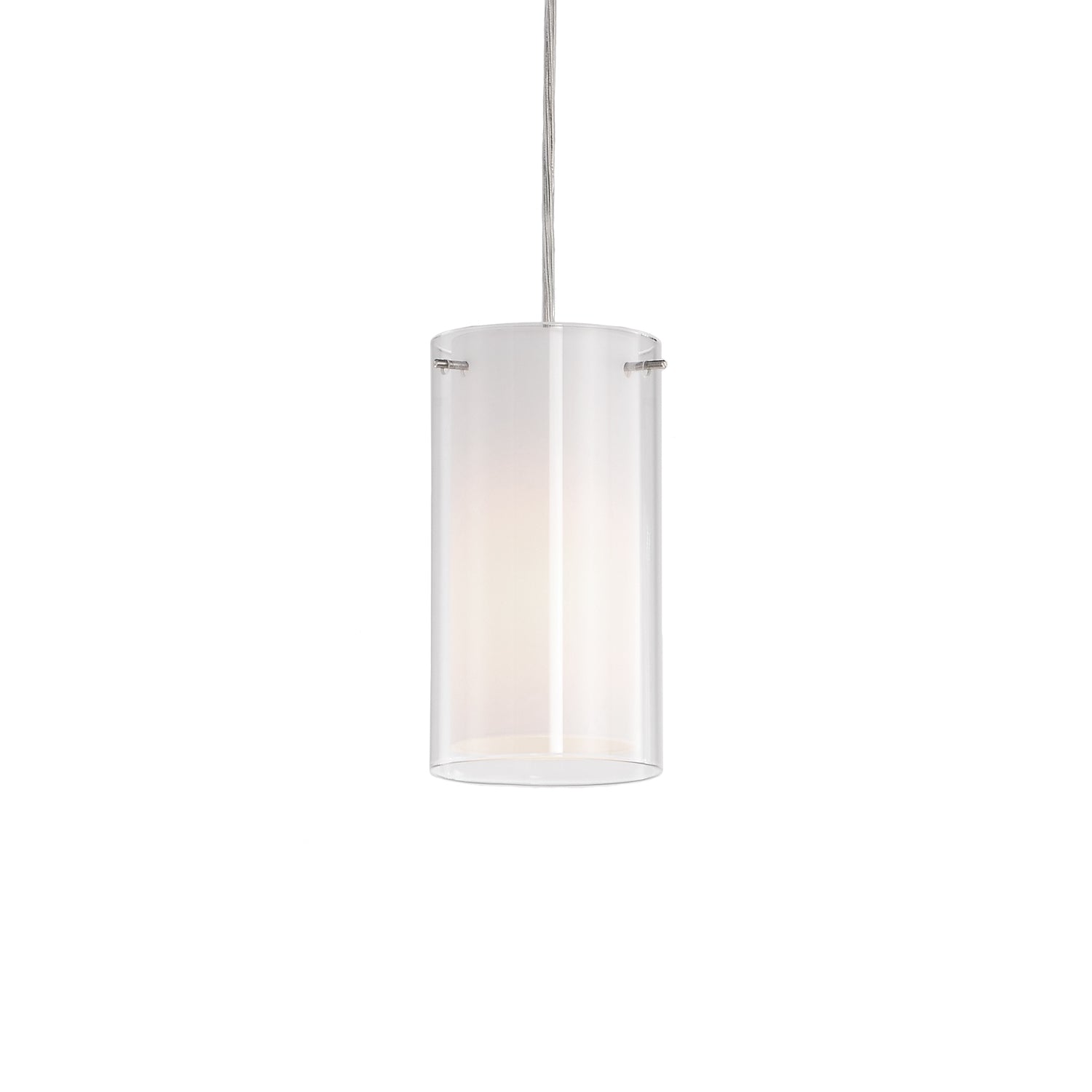 Firenze 4-in White 1 Light Pendant