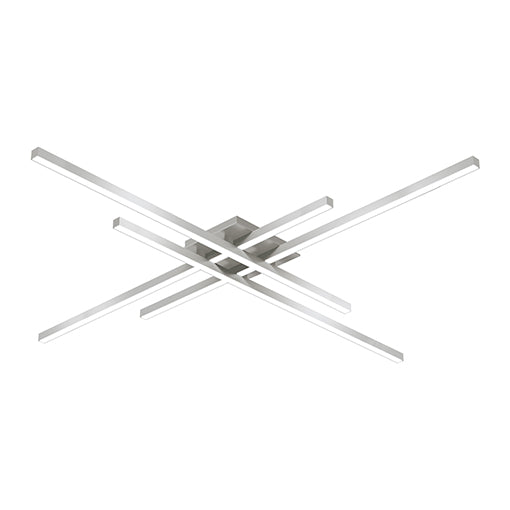 Vega Minor 47-in Brushed Nickel LED Flush Mount