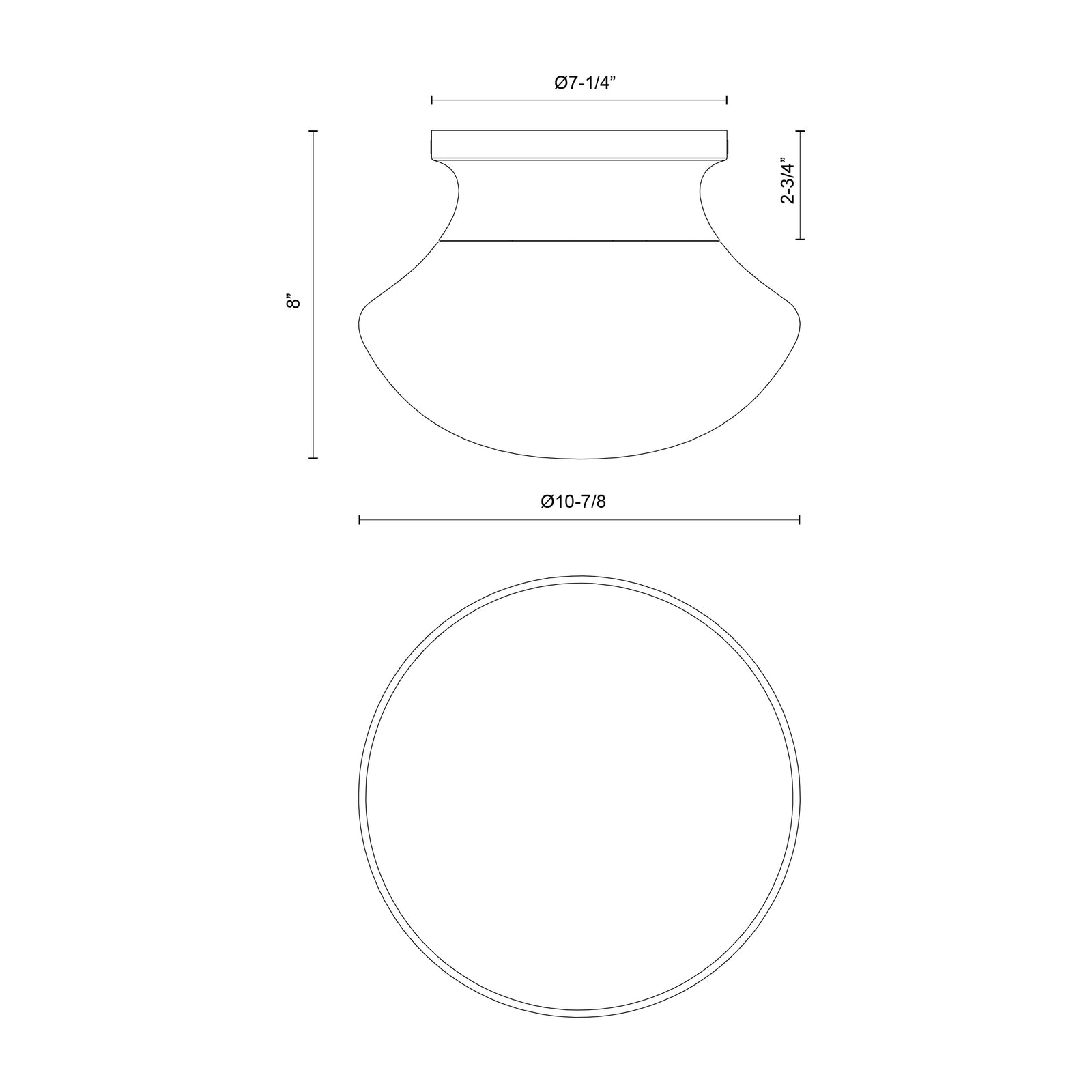 Marcel 11-in Chrome 1 Light Flush Mount