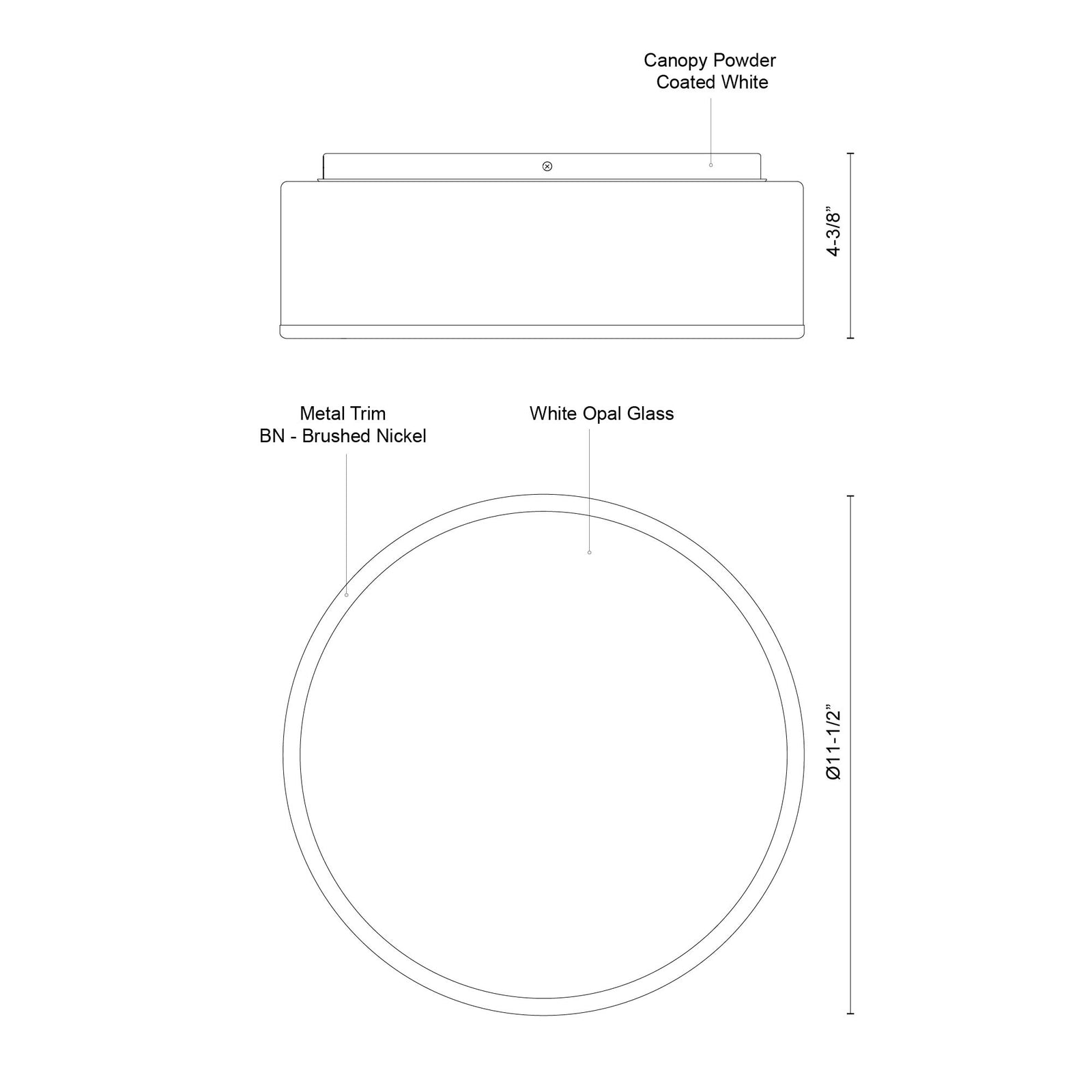 Charlie 12-in Chrome LED Flush Mount