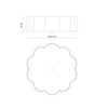 Blossom 14-in Brushed Gold Socket Flush Mount