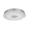 Parker 20-in Brushed NIckel LED Flush Mount