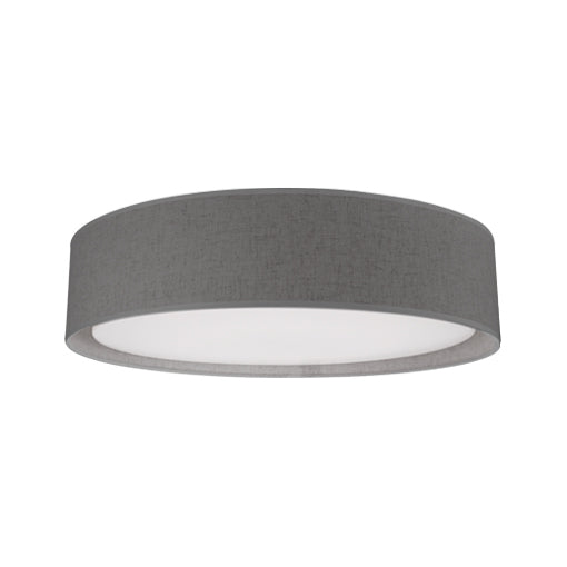 Dalton 20-in Gray LED Flush Mount