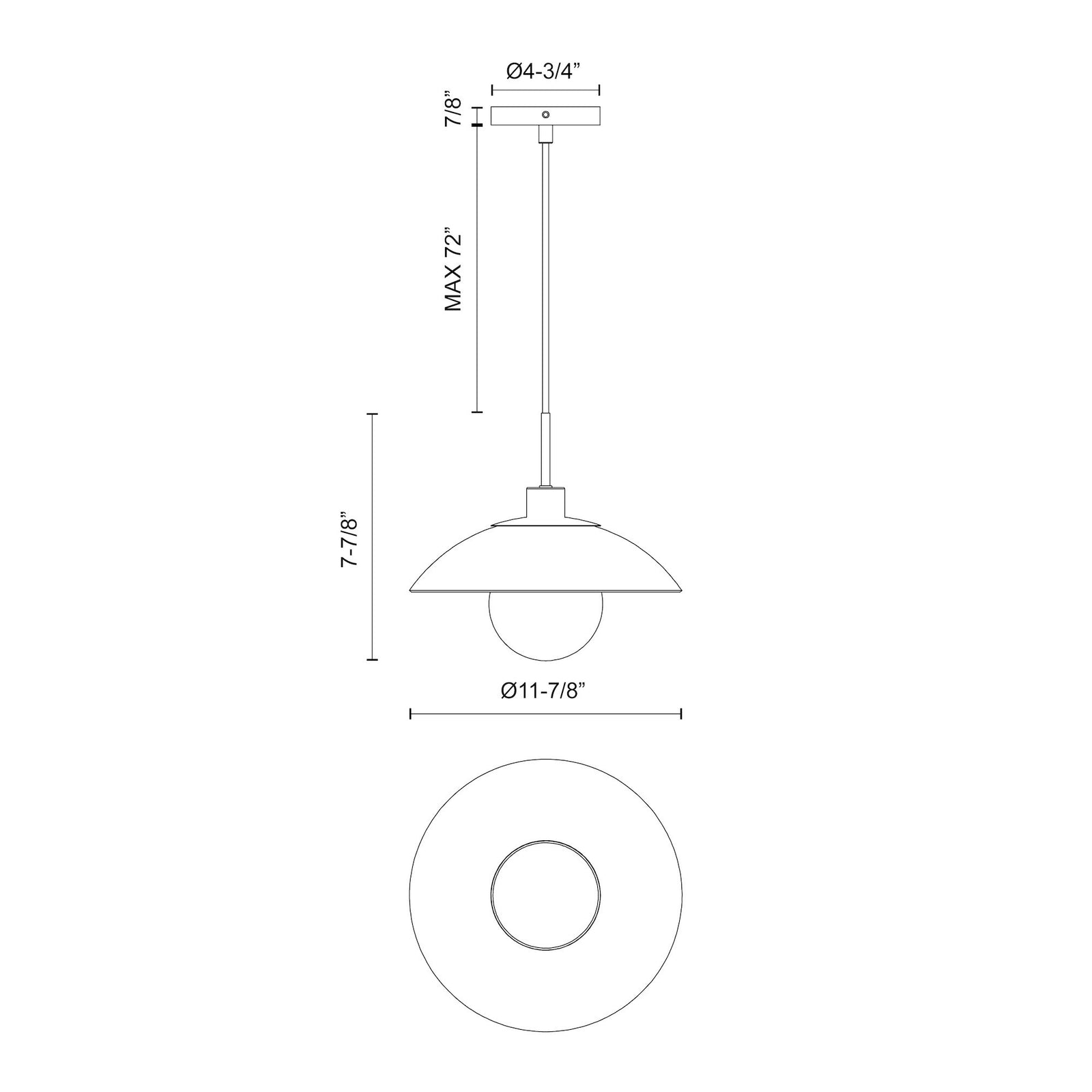 Francesca 12-in Clear Glass/Matte Black 1 Light Pendant