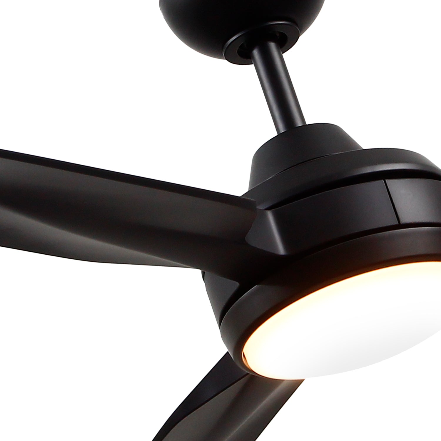 Fremont 60-in Matte Black LED Fans