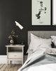 Gabriel 5-in Aged Gold/White 1 Light Wall/Vanity