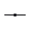 Galleria 23-in Black LED Wall Sconce (2700K)
