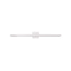 Galleria 23-in White LED Wall Sconce (2700K)