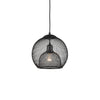 Gibraltar 12-in Black 1 Light Pendant