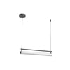 Gramercy 30-in Black LED Linear Pendant