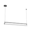 Gramercy 48-in Black LED Linear Pendant