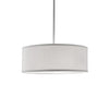 Gregory 15-in White 3 Lights Pendant