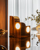 Gypsum 9-in Polished Brass LED Table Lamp