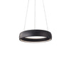 Halo 23-in Black LED Pendant
