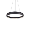 Halo 35-in Black LED Pendant