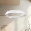 Halo 35-in White LED Pendant
