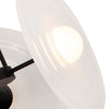 Harbour 18-in Urban Bronze/Glossy Opal LED Pendant